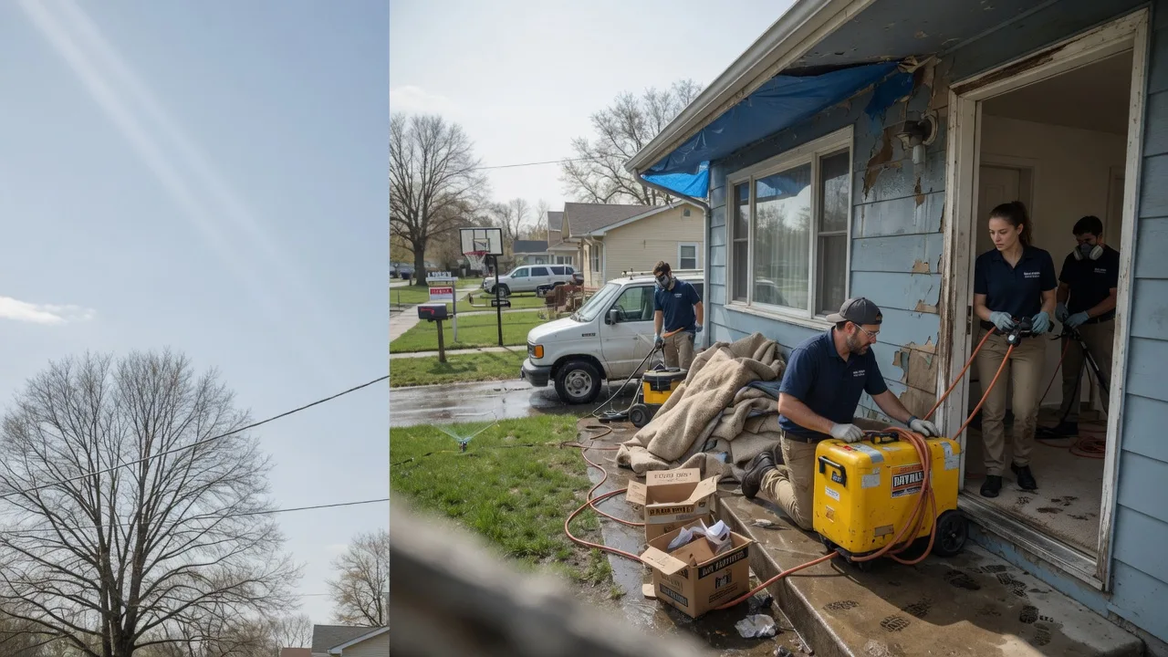 Basement Flood Cleanup in Burns, CO near me